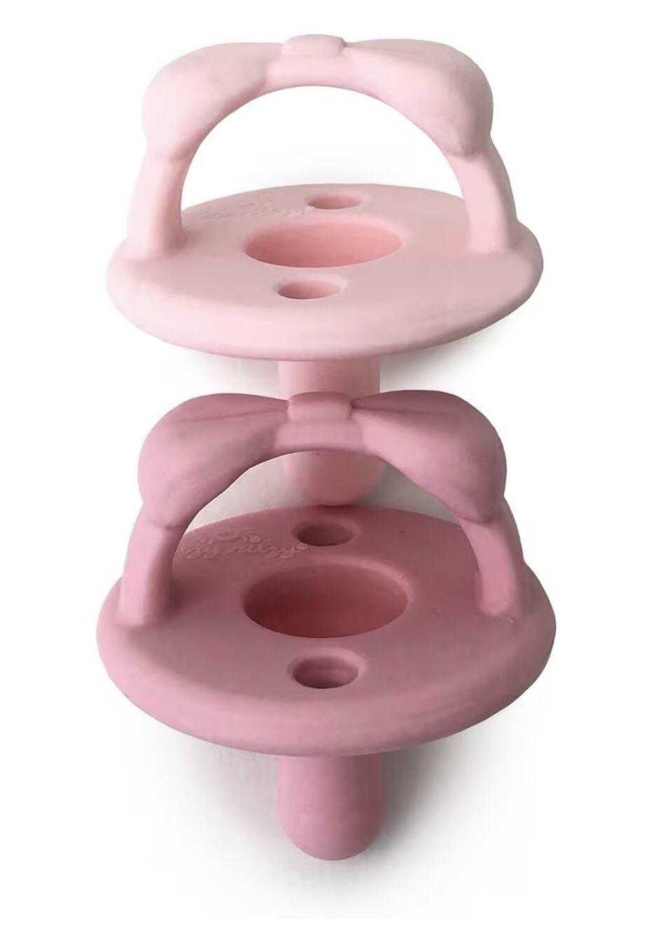 Itzy Ritzy Sweetie Soother Pacifier 2 pack Pink 0-6 Months